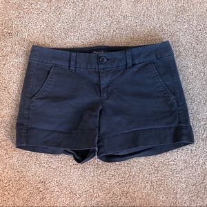 AEO twill midrise shorts